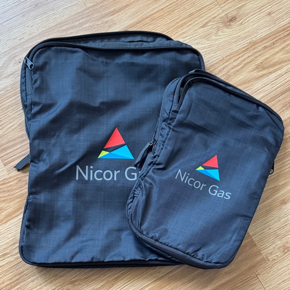 Nicor Branded Expandable Travel Bag Set
